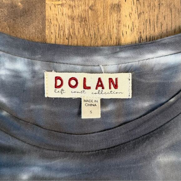 Dolan Anthropologie Women’s Trina Tie-Dye Midi Long Sleeve Flowy Dress Sz Small - Picture 7 of 9